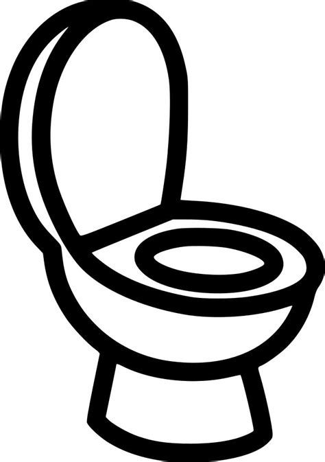 Toilet Pan | Toilet drawing, Love coloring pages, Free printable art