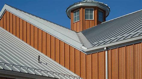 Zinc Patina® Standing Seam Metal Roofing Panels