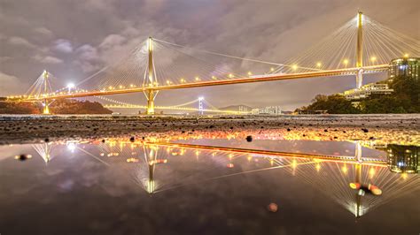 Night at Ting Kau Bridge, Hong Kong | Night at Ting Kau Brid… | Flickr