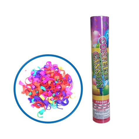 Bada Boom Fireworks > CONFETTI > CONFETTI CANNON 12"