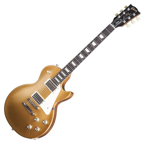 Gibson Les Paul Tribute T Electric Guitar, Satin Gold Top (2017) at Gear4music.com