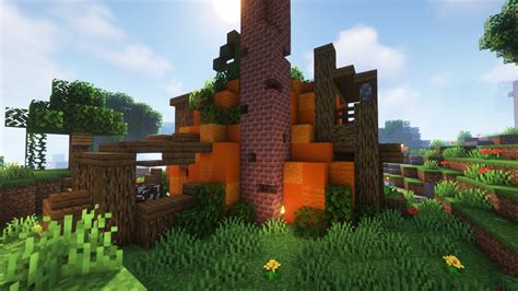 Pumpkin House Minecraft Map