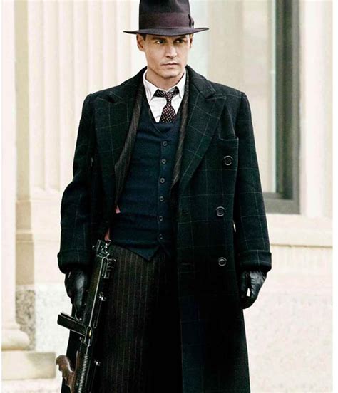 Public Enemies Johnny Depp Trench Coat | John Dillinger Coat - Jackets Masters