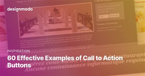 60 Effective Examples of Call to Action Buttons - Designmodo