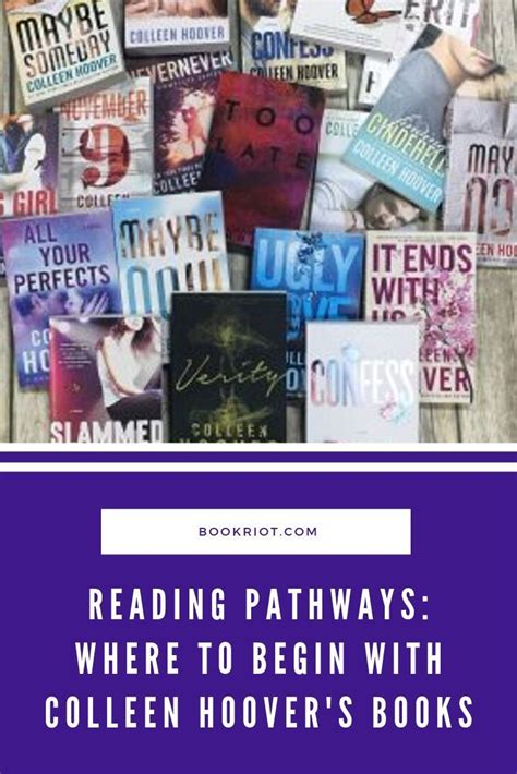 Where to Start With Colleen Hoover Books | Book Riot