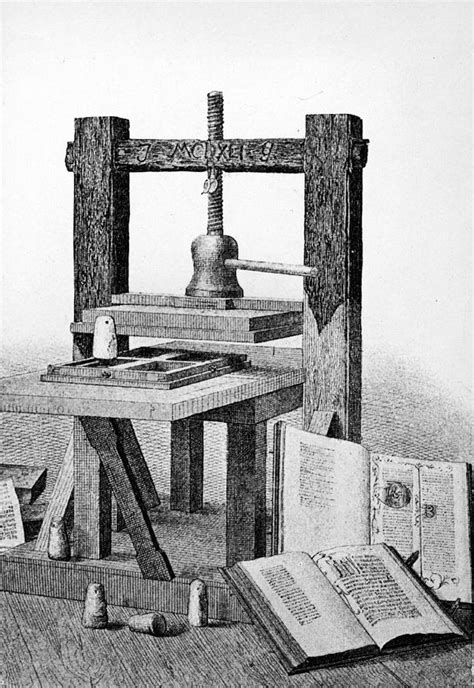 Gutenberg Printing Press by Authenticated News