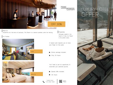 Hotel Advertisement Design by Sayed Hifzain Ahmed on Dribbble