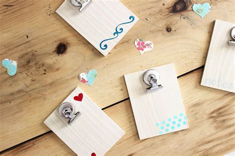 DIY Mini Clipboards | Mini, Diy, Creative