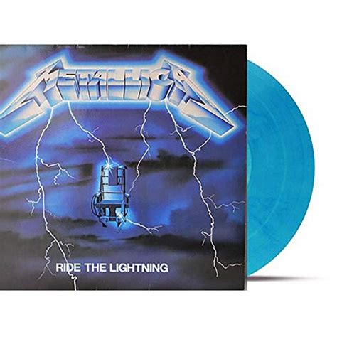 Metallica Ride the Lightning Electric Blue Vinyl - CMOShop