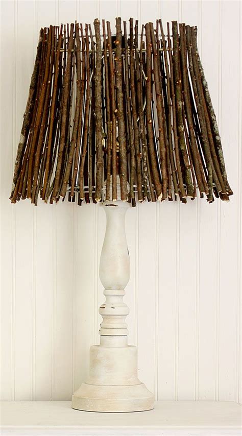 DIY twig lamp shade | Kendin yap aydınlatma, El yapımı ev dekorasyonu, Handmade home