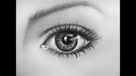 How To Draw An Eye, Time Lapse | Learn To Draw a Realistic Eye with ...