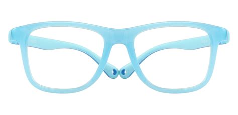 Domino Square Prescription Glasses - Blue | Kids' Eyeglasses | Payne Glasses