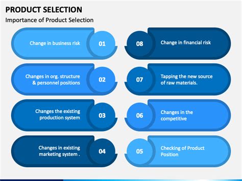 Product Selection PowerPoint Template - PPT Slides