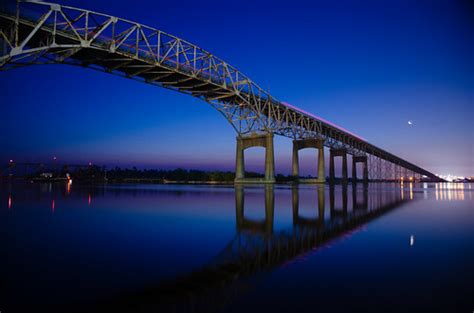 Calm Morning Under Lake Charles I10 Bridge | A rare calm mor… | Flickr