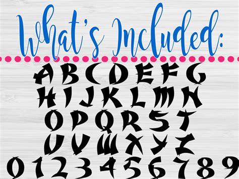 Karate SVG Font Design Files Karate Silhouette Font Martial - Etsy