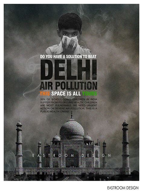 Check out this @Behance project: "Delhi Air Pollution Poster Concept ...