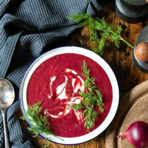 Beetroot Soup - Veggie Desserts