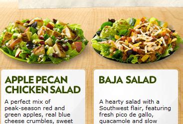 Wendys Nutrition Salads | Besto Blog