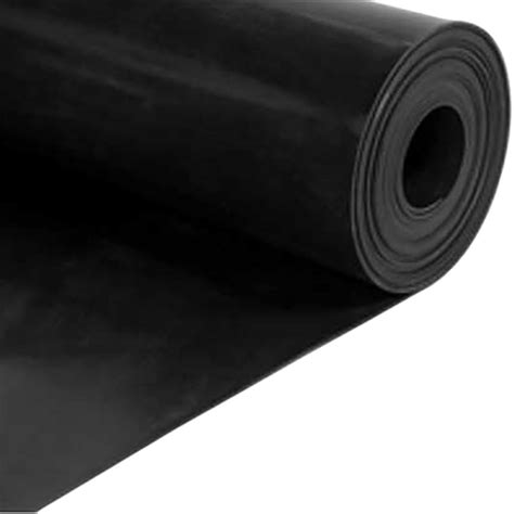 Silicone Rubber Sheet (Black, FDA, 60 Duro) - 1200mm Wide (Per Metre)