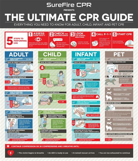 The Ultimate CPR Guide | SureFire CPR | Emergency nursing, Medical ...