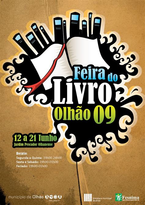 CARTAZES: FEIRA DO LIVRO - OLHÃO