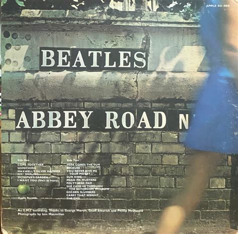 The Beatles: Abbey Road. Vinyl LP - Etsy