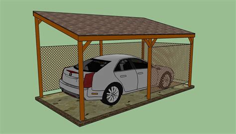 Woodwork Lean To Carport Plans PDF Plans