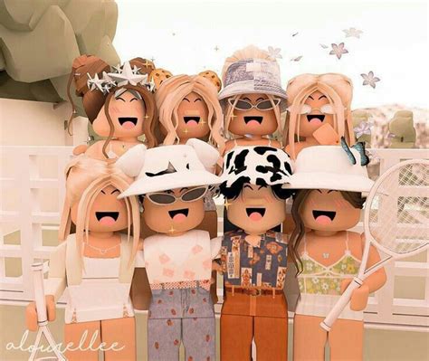 The girl group! | Cute tumblr wallpaper, Roblox animation, Roblox pictures