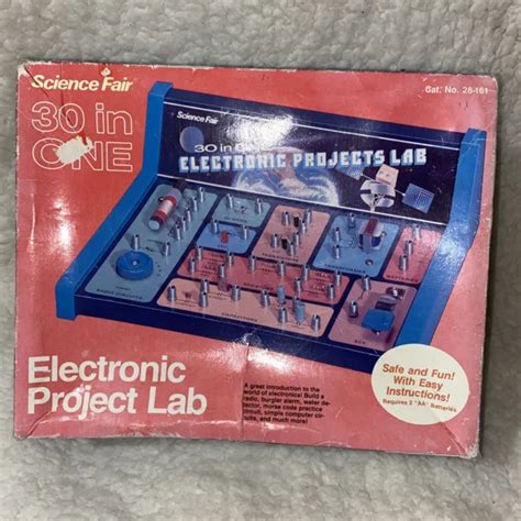 VINTAGE SCIENCE FAIR 30 In One Electronic Projects Lab Radio Shack No 28-161 $20.80 - PicClick