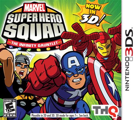 Marvel Super Hero Squad The Infinity Gauntlet 3DS Game