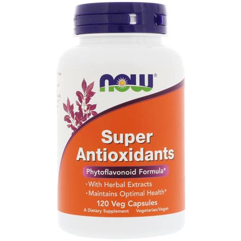 Now Foods, Super Antioxidants, 120 Veg Capsules | By iHerb