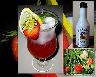 Malibu Strawberry Mojito Malibu Mixed Drinks, Cocktails With Malibu Rum ...