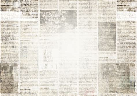 Newspaper With Old Grunge Vintage Unreadable Paper Texture Background Stock Photo - Download ...