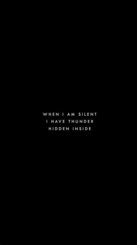 Download Baddie Hidden Thunder Quote IPhone Wallpaper | Wallpapers.com