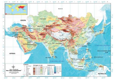 Negara-Negara di Asia Tengah, Lengkap dengan Ibukota dan Luasnya