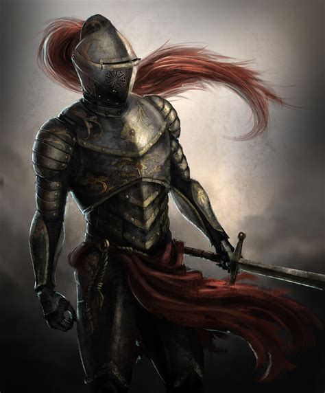 Knight Rpg Character, Character Portraits, Fantasy Character Design, Armadura Medieval, Medieval ...