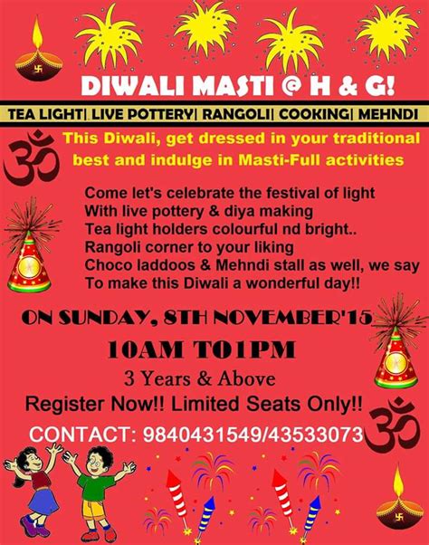 EVENTS & OFFERS: Diwali Masti at Hansel and Gretel Kids