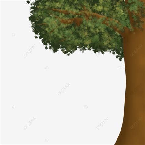 Big Tree, Half Tree, Tree, Environment Day PNG Transparent Clipart Image and PSD File for Free ...