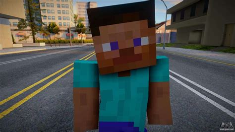 Minecraft Steve Skin V2 for GTA San Andreas