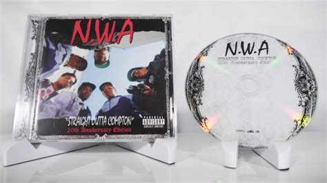 Nwa Straight Outta Compton Album Cover 20th Anniversary