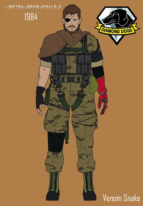 Venom Snake//MGSV: TPP by efrajoey1 on DeviantArt