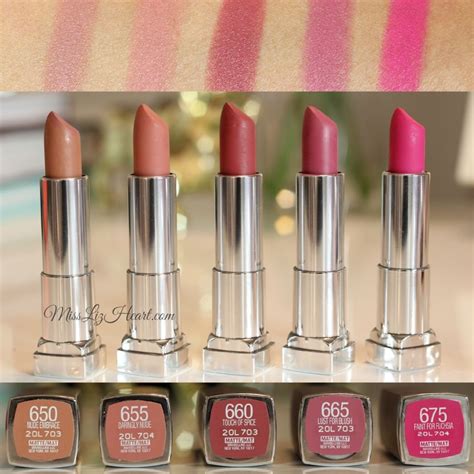 Discover the Stunning Shades of Maybelline Color Sensational Creamy ...