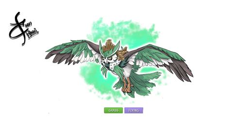 Rowlet Final Evolution by Elesteva on DeviantArt