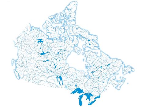 Map: Visualizing Canada's fresh water | Canadian Geographic