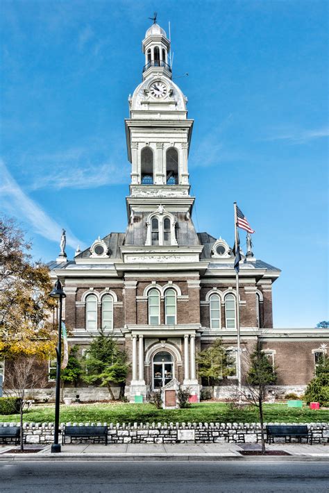 Jessamine Co. County Courthouse Nicholasville Kentucky KY Americana America Art Photo Print - Etsy