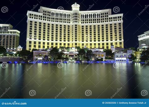 Bellagio Casino and Resort editorial photo. Image of places - 26582506