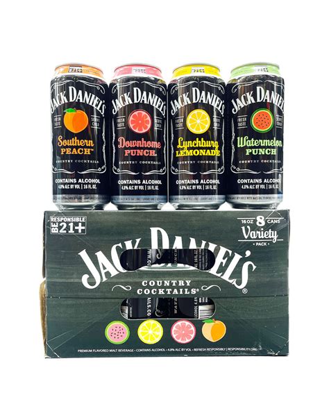 Jack Daniel's Country Cocktails Cans 8PK Variety Pack – 3brothersliquor