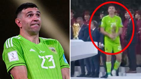 Argentina goalkeeper stuns with 'X-rated' act after World Cup final