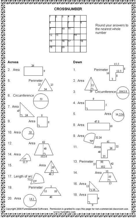 Free high school math worksheet from Funmaths.com | Ensino de ...