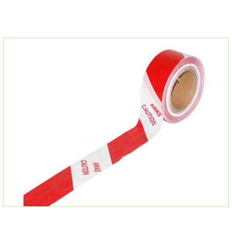 SAFETY RED/WHITE TAPE (CAUTION TAPE) | Obor Safety